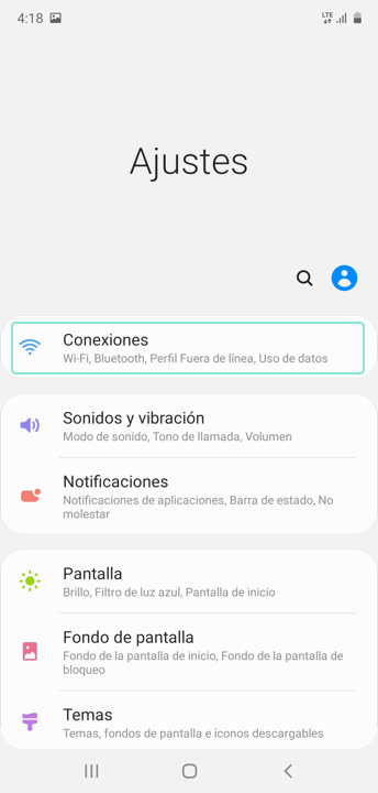 Activar servicio