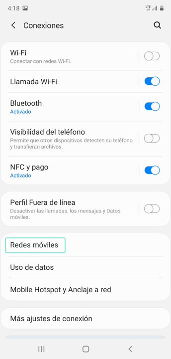 Activar servicio