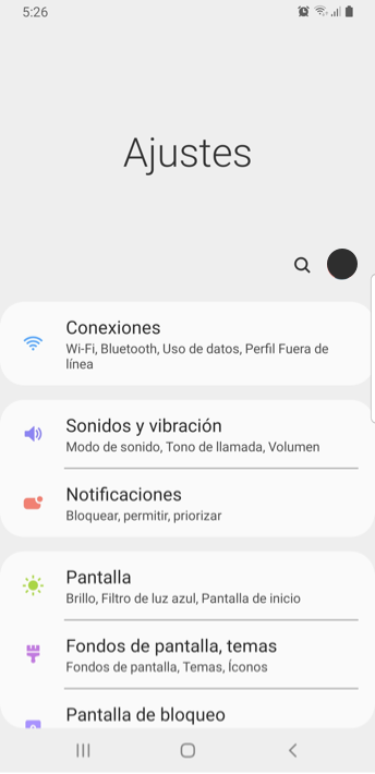 Actualizar software
