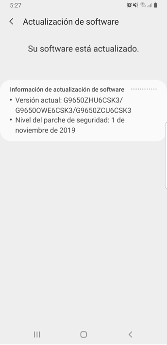 Actualizar software